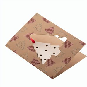 Weihnachtskarte, Tannenbaum TreeCard Eco