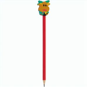 Bleistift mit Weihnachtsfigur, Rentier Ramsvika