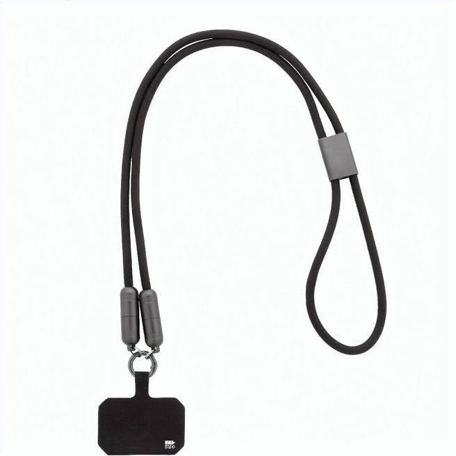 Produktabbildung 60W Handy-Lanyard-Kabel RPET Fastly 60W Handy-Lanyard-Kabel RPET Fastly