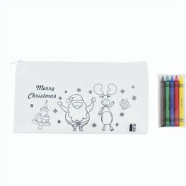 Produktabbildung Weihnachts-Stifteetui zum Ausmalen Julfar Draw Weihnachts-Stifteetui zum Ausmalen Julfar Draw