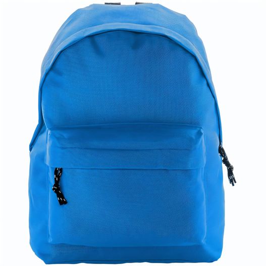 ein blauer rucksack mit reißverschluss vorne Rucksack Atlantis (Bild 1)