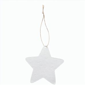 benutzerdefinierte Saatgut Papier Christbaumschmuck, Stern CreaJul Seed