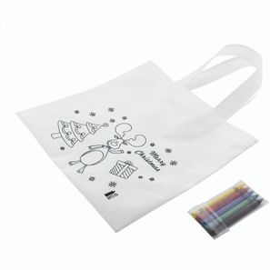 Weihnachtstasche zum Ausmalen Julfar Shop