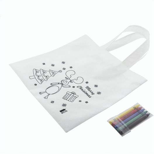 Weihnachtstasche zum Ausmalen Julfar Shop (Bild 1)