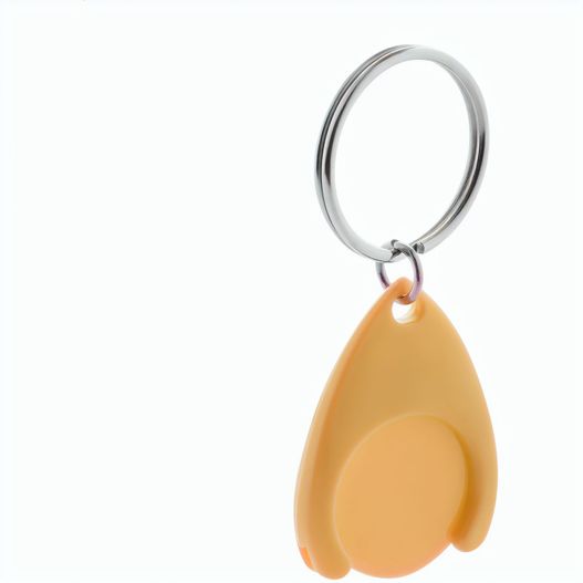 Produktabbildung Schlüsselanhänger mit Einkaufswagen-Chip Nelly Schlüsselanhänger mit Einkaufswagen-Chip Nelly (Bild 1)