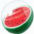 Strandball (ø28 cm), Wassermelone Advor (Bild 1)
