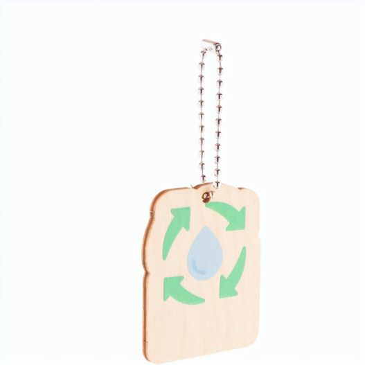 Produktabbildung Schlüsselanhänger, Wasserkreislauf EcoRing Schlüsselanhänger, Wasserkreislauf EcoRing (Bild 1)