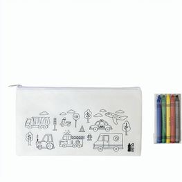 RPET Stiftetasche zum Bemalen Gocolo