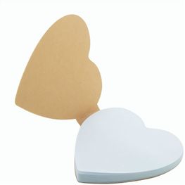 Individuelle Haftnotizen CreaStick Heart Eco