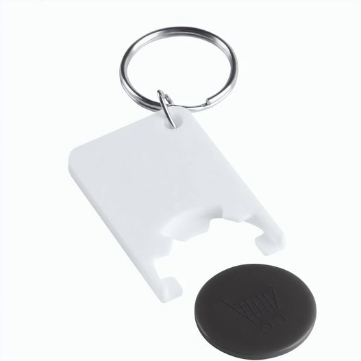 Produktabbildung Schlüsselanhänger mit Einkaufswagenchip Trolex Schlüsselanhänger mit Einkaufswagenchip Trolex (Bild 1)