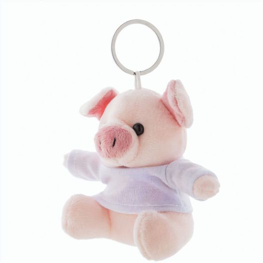 Plüschschwein-Schlüsselanhänger PigFob (Bild 1)