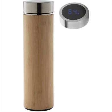Isolierflasche mit Thermometer Temboo