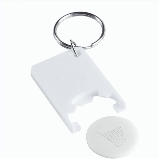 Produktabbildung Schlüsselanhänger mit Einkaufswagenchip Trolex Schlüsselanhänger mit Einkaufswagenchip Trolex (Bild 1)