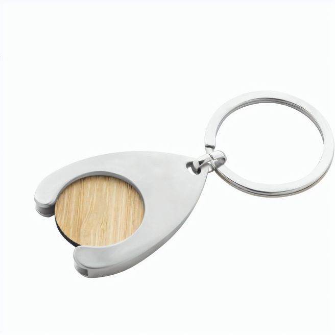 Schlüsselanhänger mit Einkaufswagenchip Zoinc