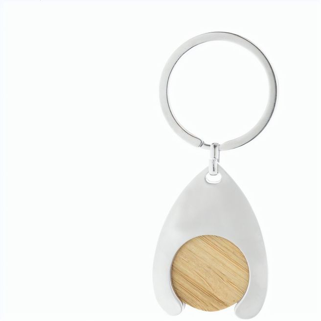 Schlüsselanhänger mit Einkaufswagenchip Zoinc