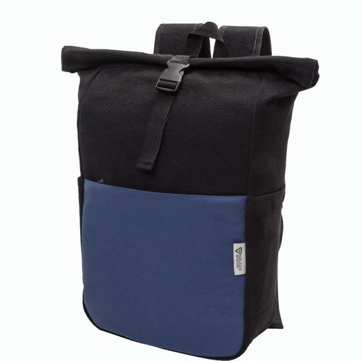 Rucksack aus recyceltem Canvas Blakkan Back (Bild 1)