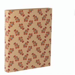 Individueller Pappschuber aus Kraftpapier CreaSleeve Kraft 107