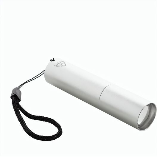 wiederaufladbare Taschenlampe aus recyceltem Aluminium Chargelight Tone (Bild 1)