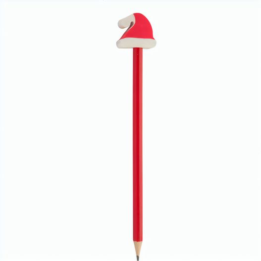 Bleistift mit Weihnachtsfigur, Weihnachtsmann Ramsvika (Bild 1)