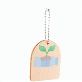 Schlüsselanhänger, Pflänzchen EcoRing