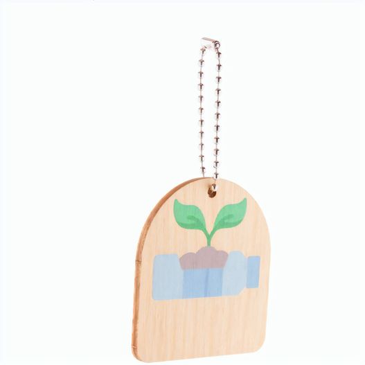 Schlüsselanhänger, Pflänzchen EcoRing (Bild 1)