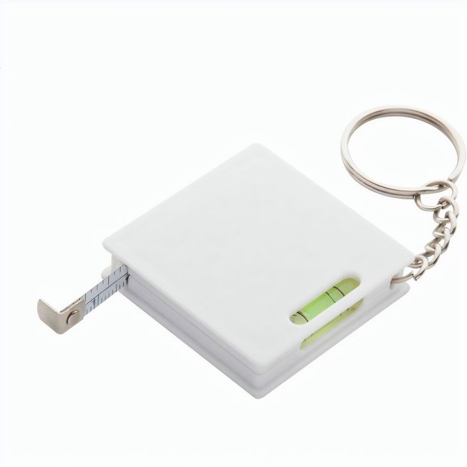 Produktabbildung Schlüsselanhänger mit Maßband Level Schlüsselanhänger mit Maßband Level