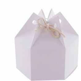 Sechseckige Geschenkbox CreaBox HexaCord M