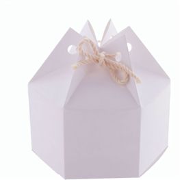 Produktabbildung Sechseckige Geschenkbox CreaBox HexaCord M Sechseckige Geschenkbox CreaBox HexaCord M