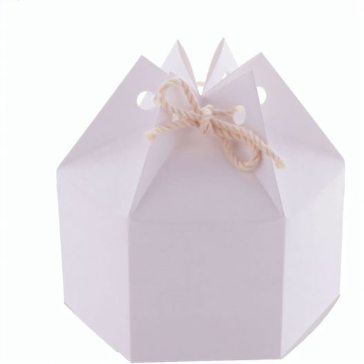 Sechseckige Geschenkbox CreaBox HexaCord M (Bild 1)
