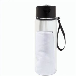RPET Trinkflasche mit Handtuch Fitmax