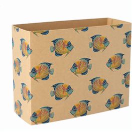 Individueller Pappschuber aus Kraftpapier CreaSleeve Kraft 337