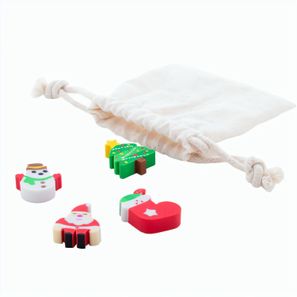 Weihnachts-Radierer-Set Sommaroy