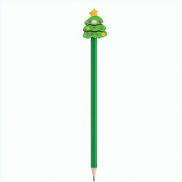Bleistift mit Weihnachtsfigur, Weihnachtsbaum Ramsvika