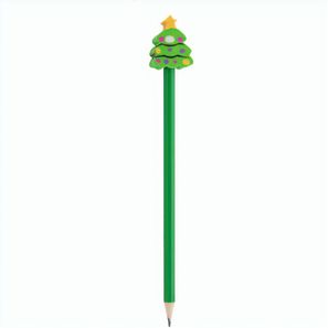 Bleistift mit Weihnachtsfigur, Weihnachtsbaum Ramsvika