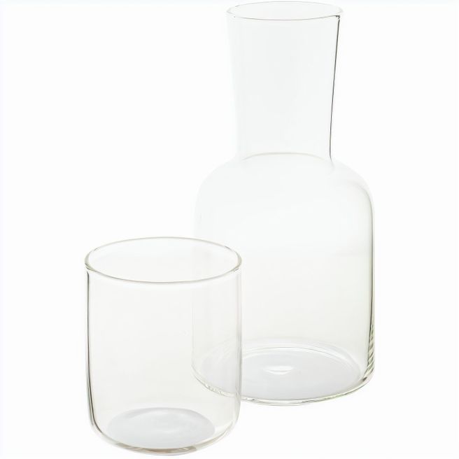 Getränkeset: Karaffe und Glas Palmer