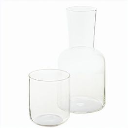 Getränkeset: Karaffe und Glas Palmer