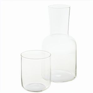 Getränkeset: Karaffe und Glas Palmer