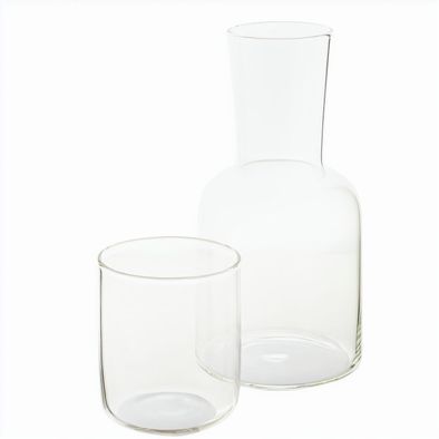 Getränkeset: Karaffe und Glas Palmer