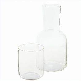 Getränkeset: Karaffe und Glas Palmer