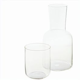 Getränkeset: Karaffe und Glas Palmer