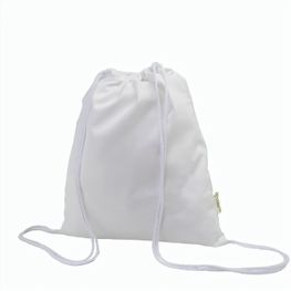 Kordelzugbeutel aus recycelter Baumwolle Dropex