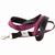 ein rosa und schwarz lanyard mit einem polka dot design Sublimations-Lanyard Subyard E Eco (Bild 3)