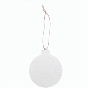 Weihnachtsbaumschmuck aus Saatgutpapier, rund CreaJul Seed