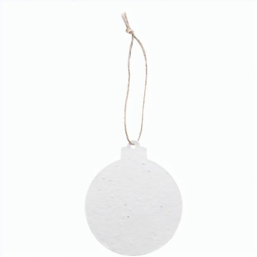 Weihnachtsbaumschmuck aus Saatgutpapier, rund CreaJul Seed (Bild 1)
