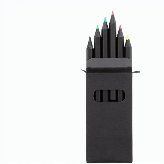 Produktabbildung Buntstifteset Blatty 6 Buntstifteset Blatty 6 (Bild 1)