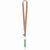 ein lanyard mit einem blumendesign darauf Sublimations-Lanyard Subyard Drink Safe Eco (Bild 3)