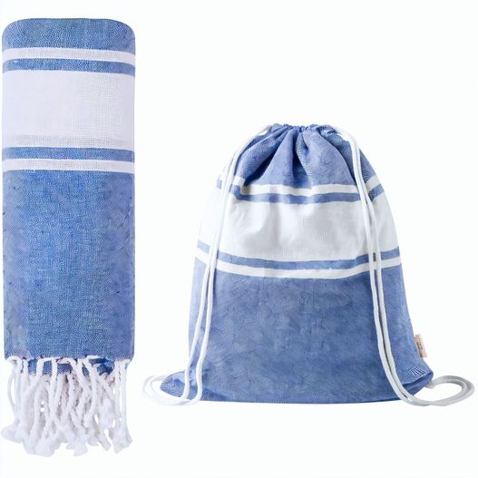 Produktabbildung Pareo-Strandtuch / Beutel Praia Pareo-Strandtuch / Beutel Praia (Bild 1)