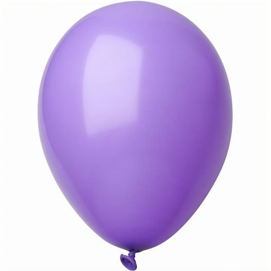 ein lila ballon schwimmend in der luft Luftballon, pastell CreaBalloon (Bild 1)
