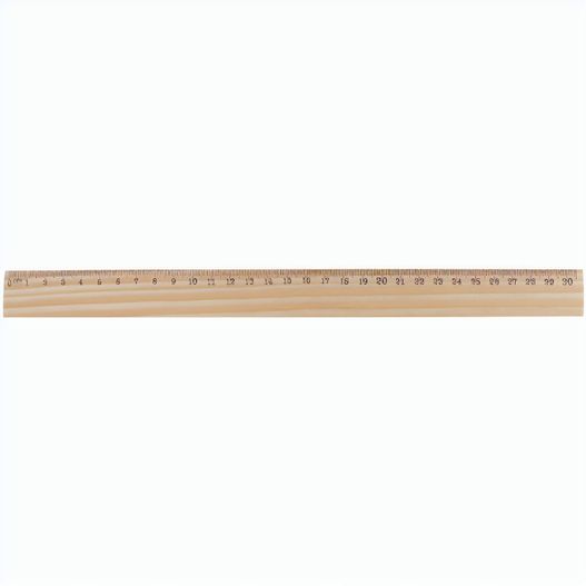 Produktabbildung Lineal aus Kiefernholz ThreeO Lineal aus Kiefernholz ThreeO (Bild 1)