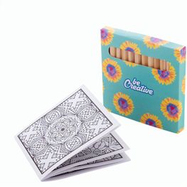 Individuelles Ausmalset, Mandala Coloxil 12